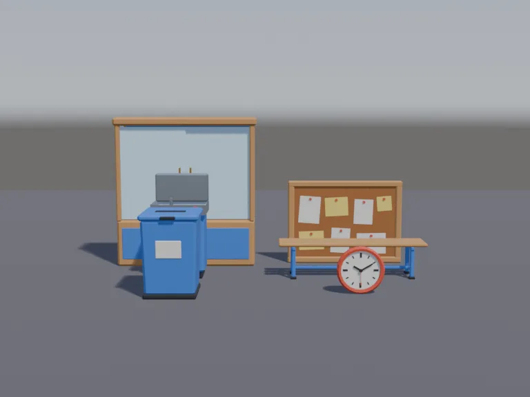 School Hallway Set, view 4