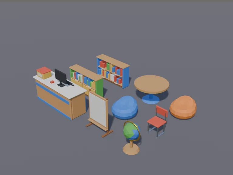 School Library Set, view 3
