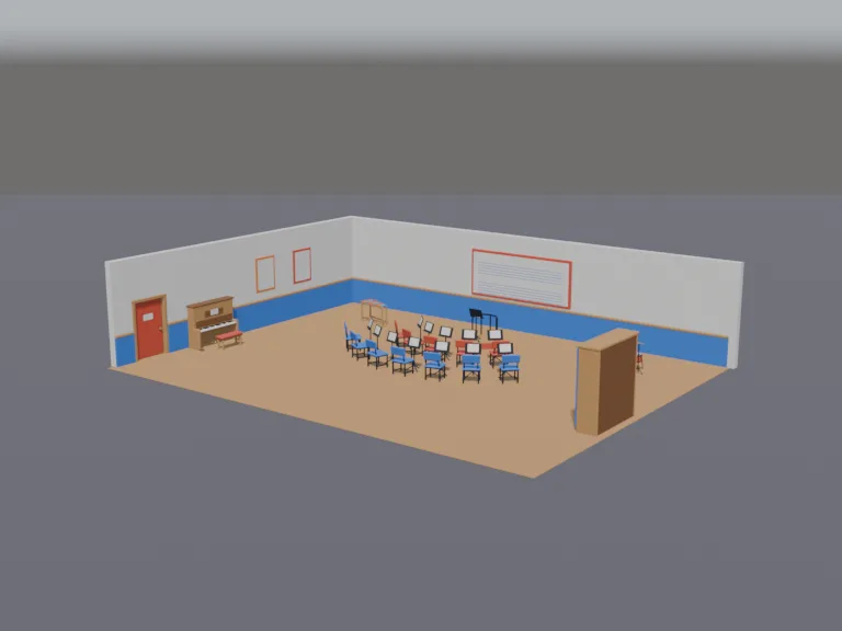 School Music Room, view 2