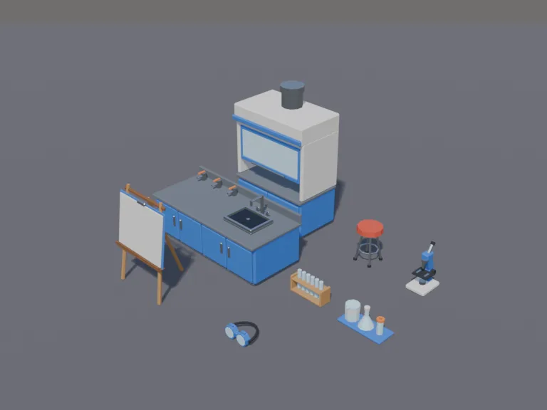 School Science Lab Set, view 3