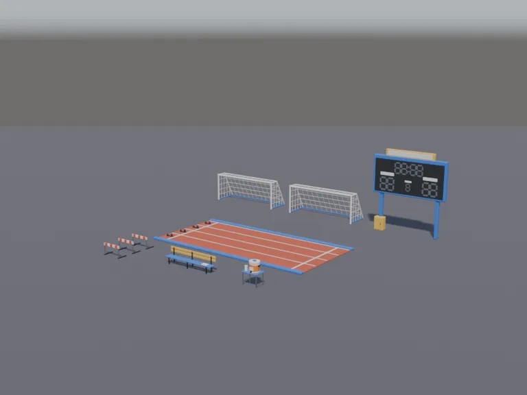 School Sports Field Set, view 2