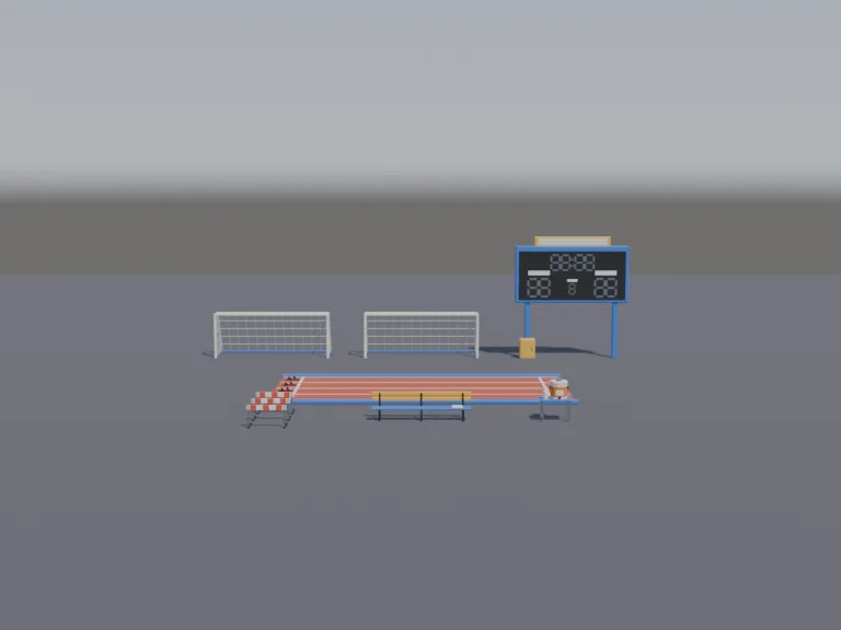 School Sports Field Set, view 3