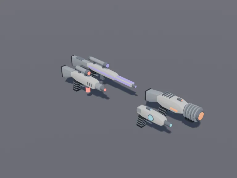 Sci-Fi Blaster Set, view 3