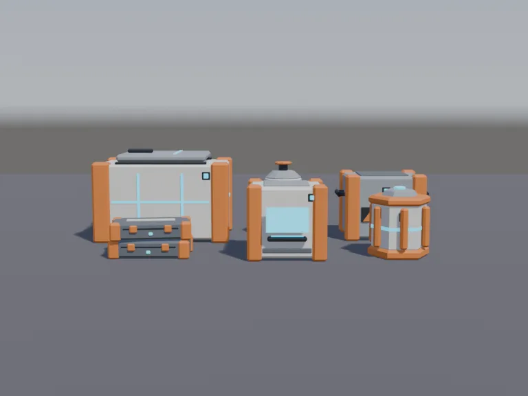 Sci-Fi Cargo Crates, view 4