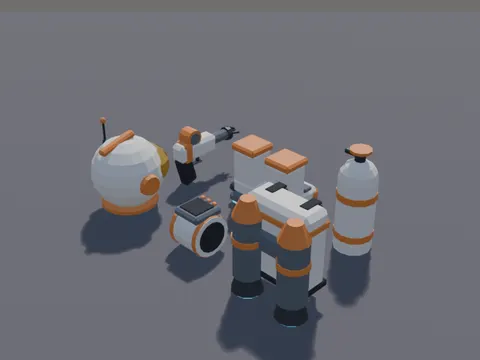 Sci-Fi Gear Set