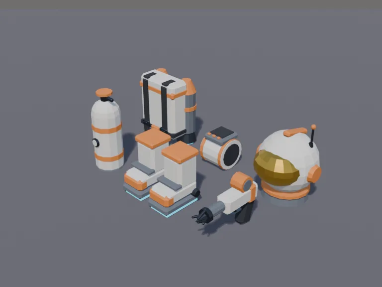 Sci-Fi Gear Set, view 3