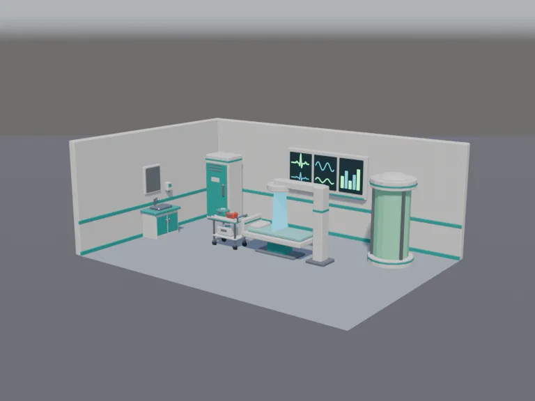 Sci-Fi Med Bay, view 2