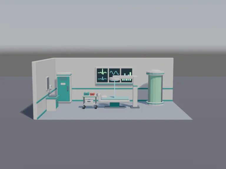 Sci-Fi Med Bay, view 3