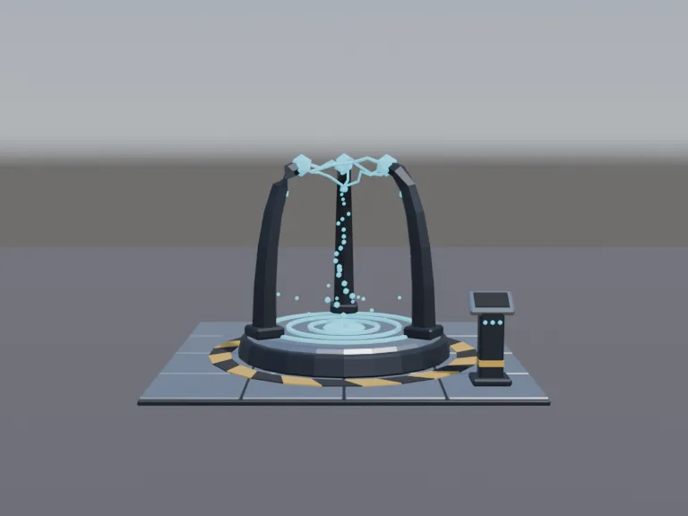 Sci-Fi Teleporter Pad, view 4