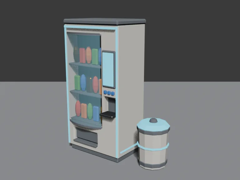 Sci-Fi Vending Machine, view 2