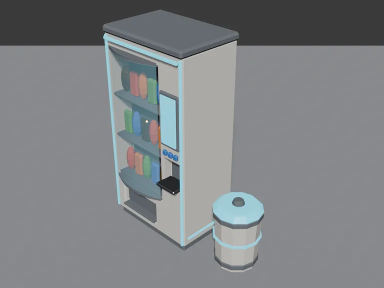 Sci-Fi Vending Machine, view 3