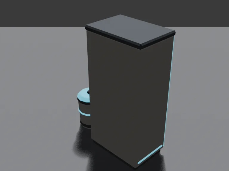 Sci-Fi Vending Machine, view 4