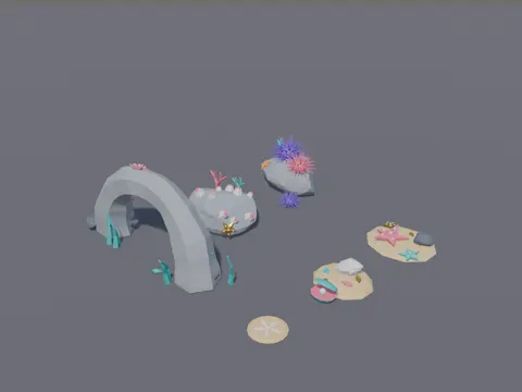 Seabed Props Set