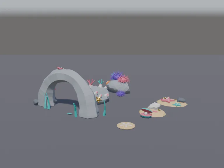 Seabed Props Set, view 2
