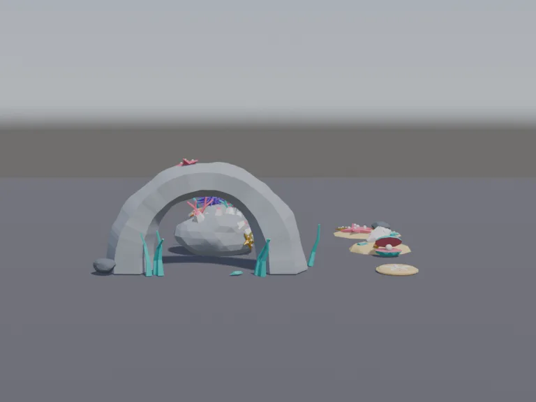 Seabed Props Set, view 3