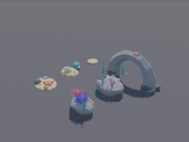 Seabed Props Set, view 4