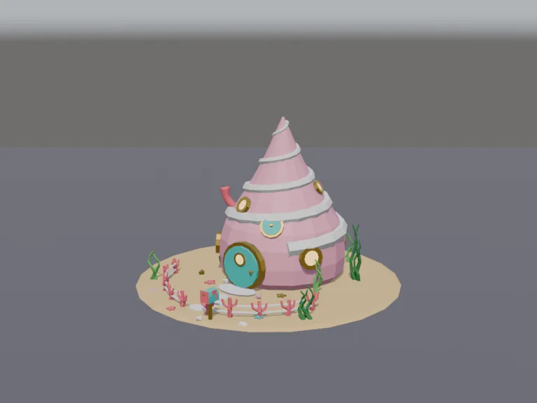 Seashell Undersea House, view 2