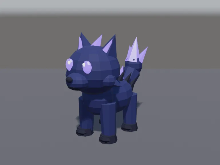 Shadow Wolf Pet, view 2