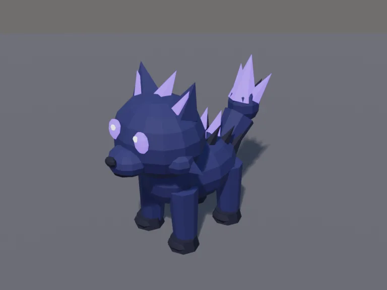 Shadow Wolf Pet, view 3