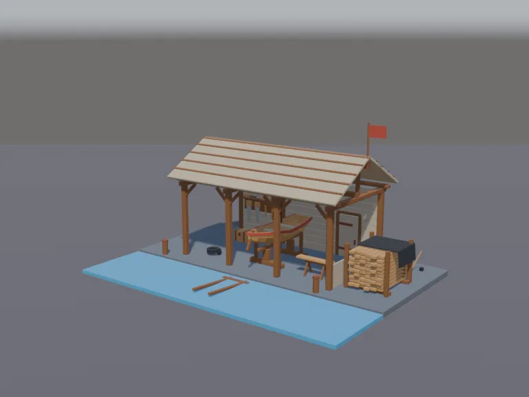 Shipwrights Workshop, view 2