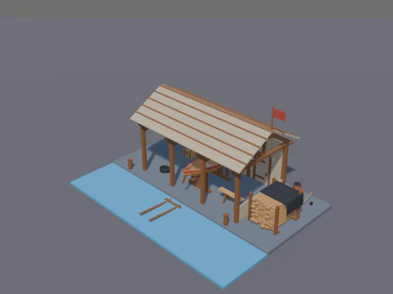 Shipwrights Workshop, view 3
