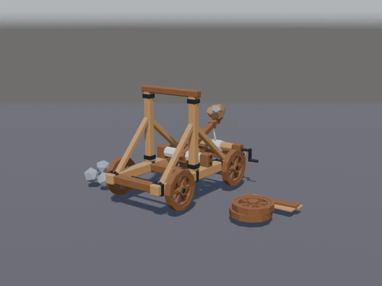 Siege Catapult, view 2