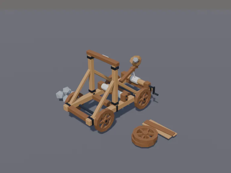 Siege Catapult, view 3