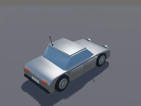 Silver Family Sedan