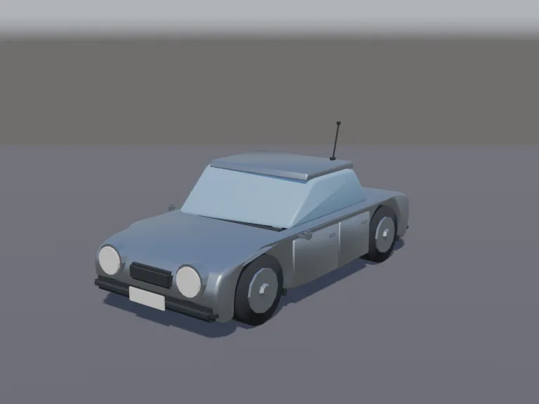 Silver Family Sedan, view 2