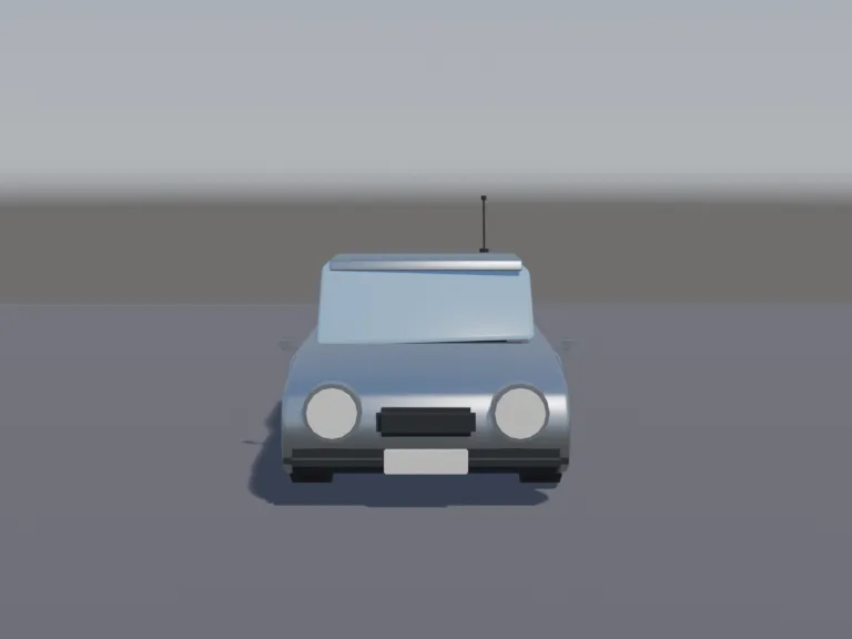 Silver Family Sedan, view 4