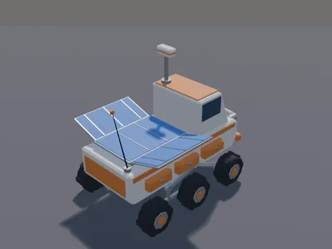 Six-Wheeled Planetary Rover
