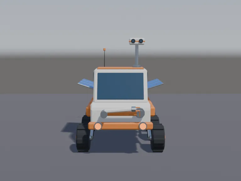 Six-Wheeled Planetary Rover, view 4