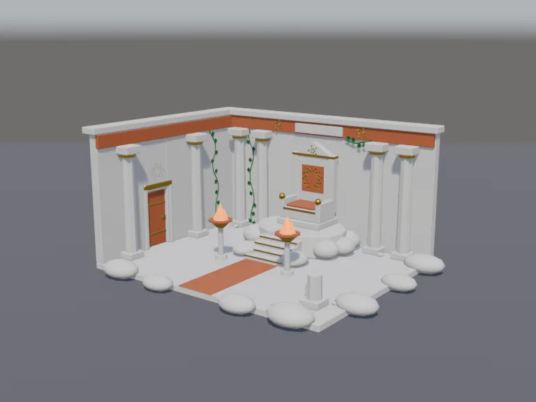Sky Palace Throne, view 2