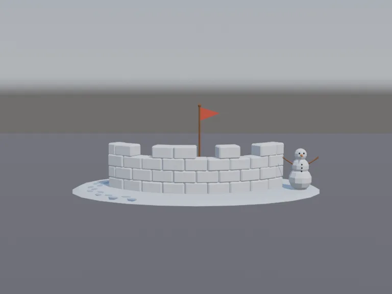 Snowball Fort, view 4