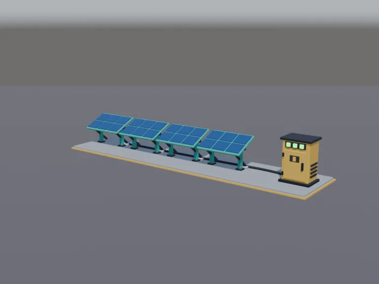 Solar Panel Array, view 2