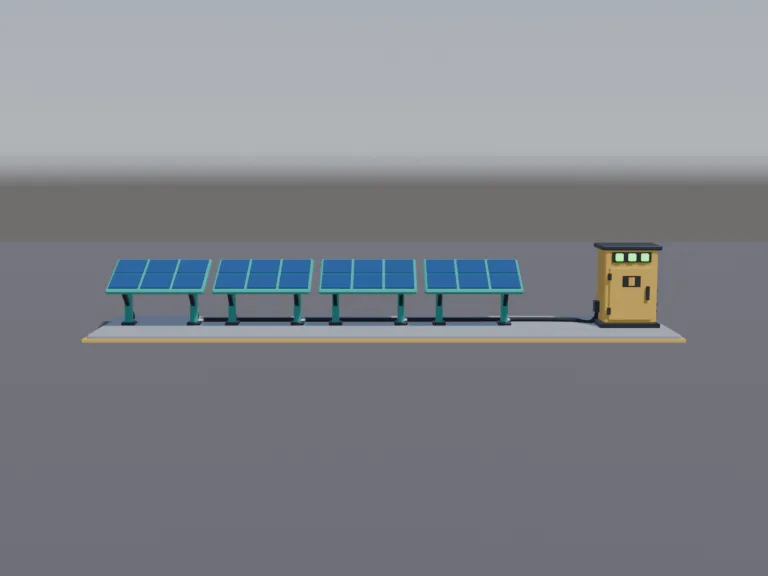 Solar Panel Array, view 3