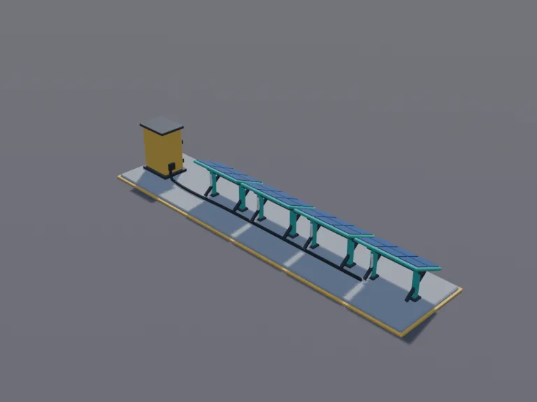 Solar Panel Array, view 4
