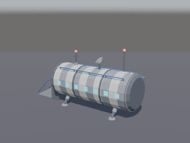 Space Habitat Module, view 2