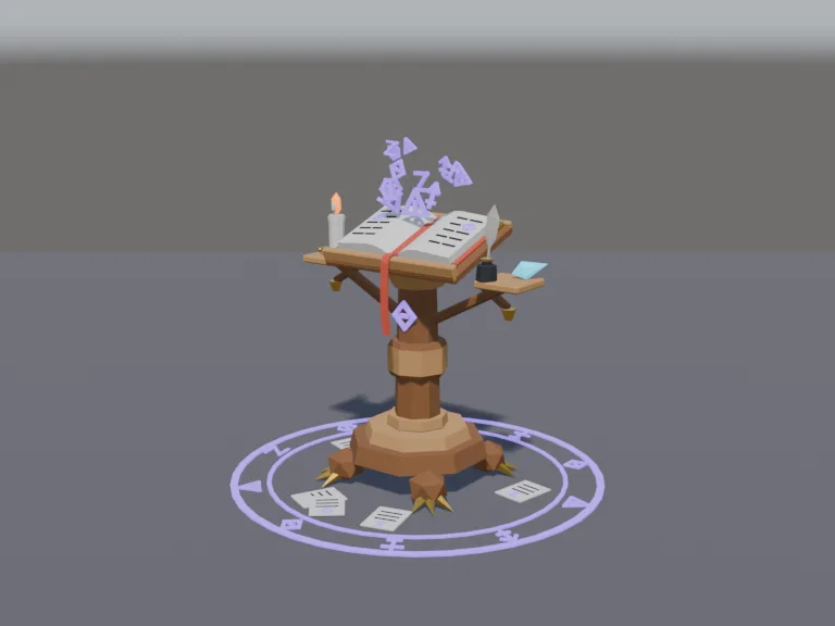 Spellbook Lectern, view 2