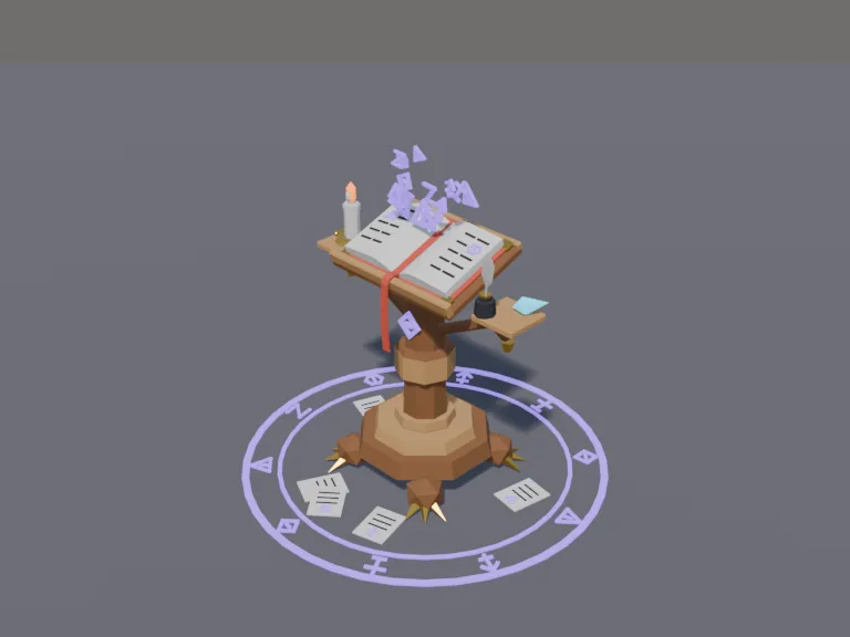 Spellbook Lectern, view 3