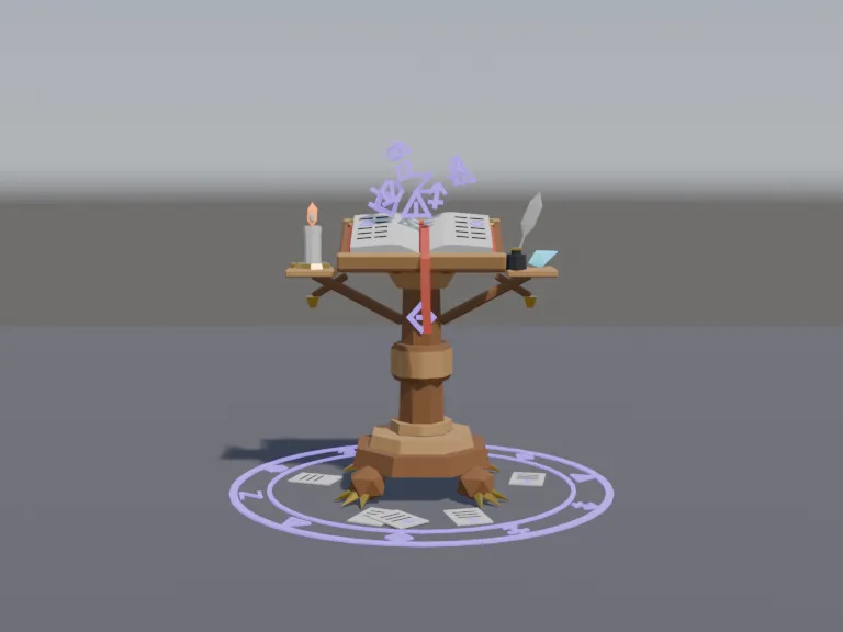 Spellbook Lectern, view 4