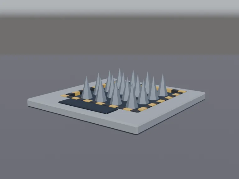 Spike Trap Tile, view 2