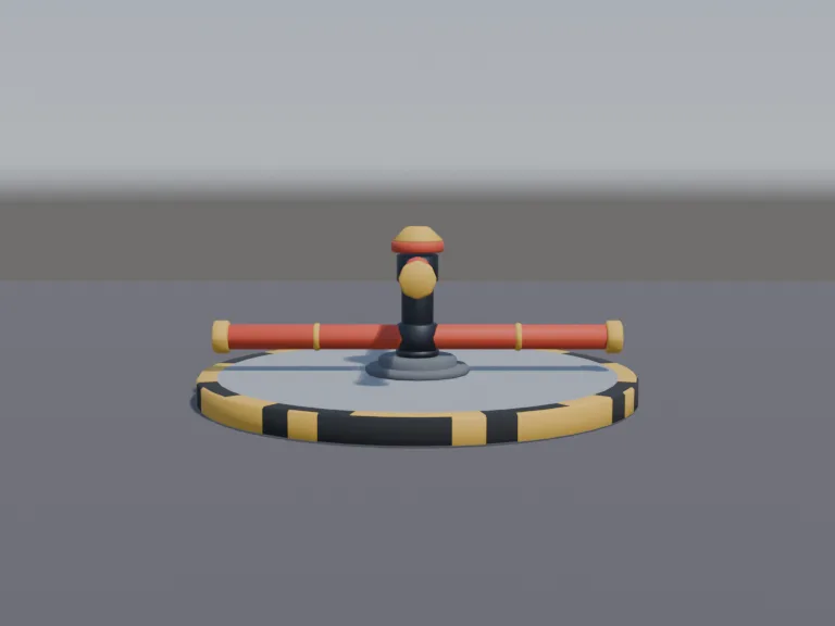 Spinning Bar Obstacle, view 4