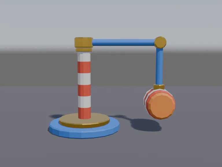 Spinning Hammer Obstacle, view 4