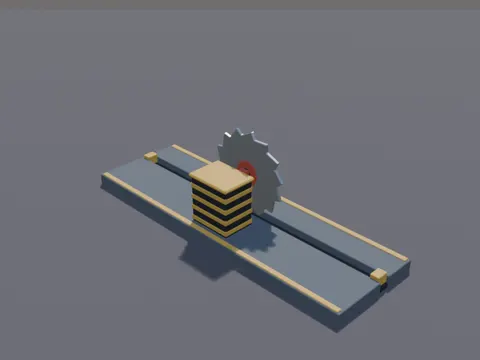 Spinning Saw Trap