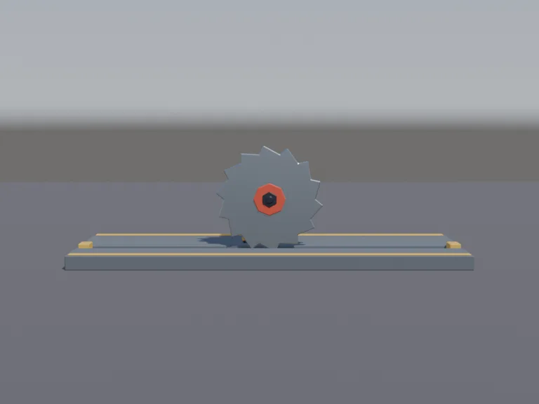 Spinning Saw Trap, view 4