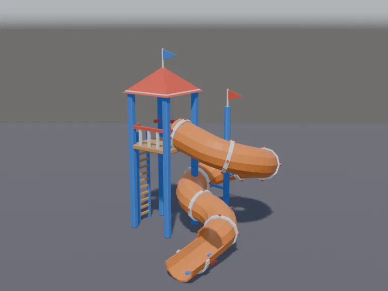 Spiral Tube Slide, view 2