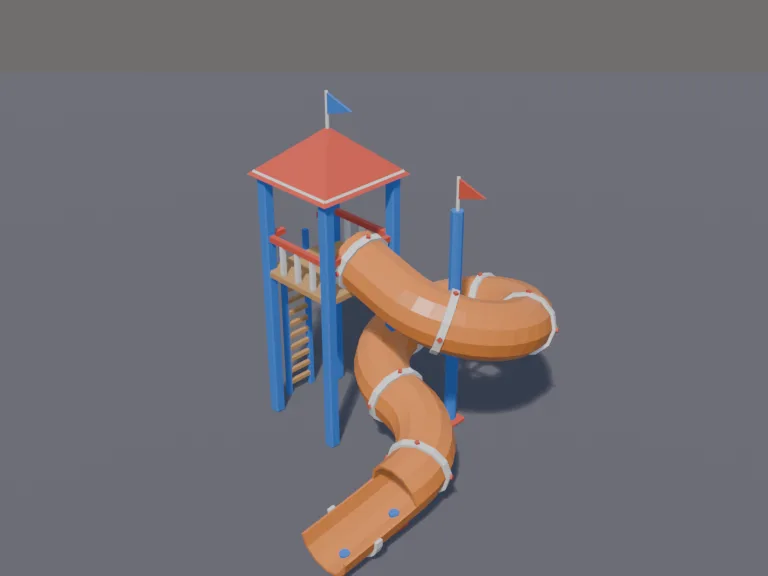 Spiral Tube Slide, view 3
