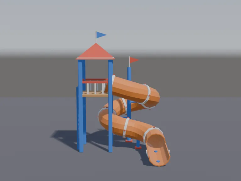 Spiral Tube Slide, view 4