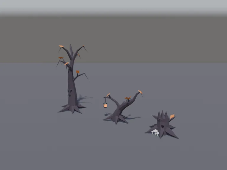 Spooky Dead Trees, view 2
